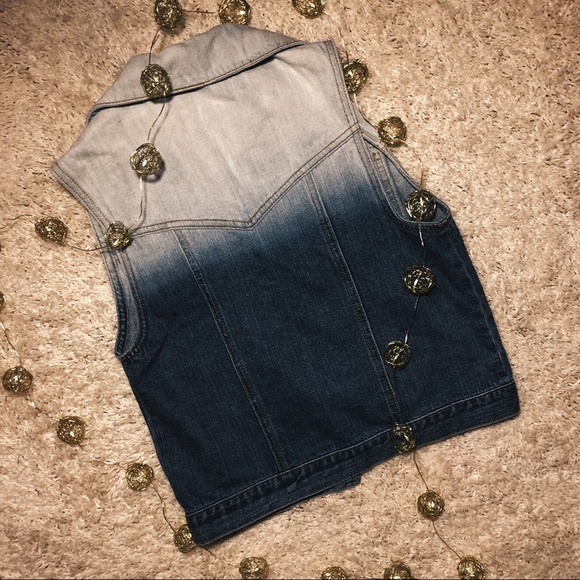 ombré denim vest - Picture 4 of 4